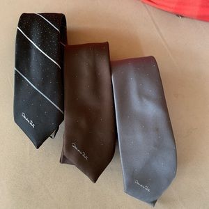 Lot of 3 Vintage 80’s Oscar de la Renta Ties